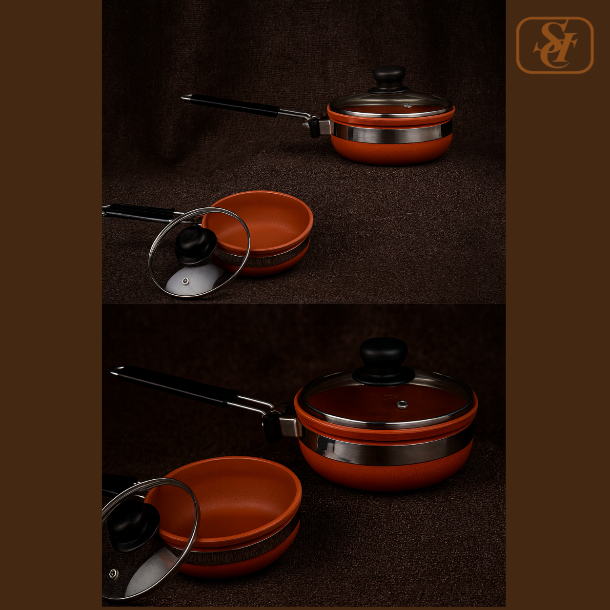 SMALL FRYFAN GLAS LID