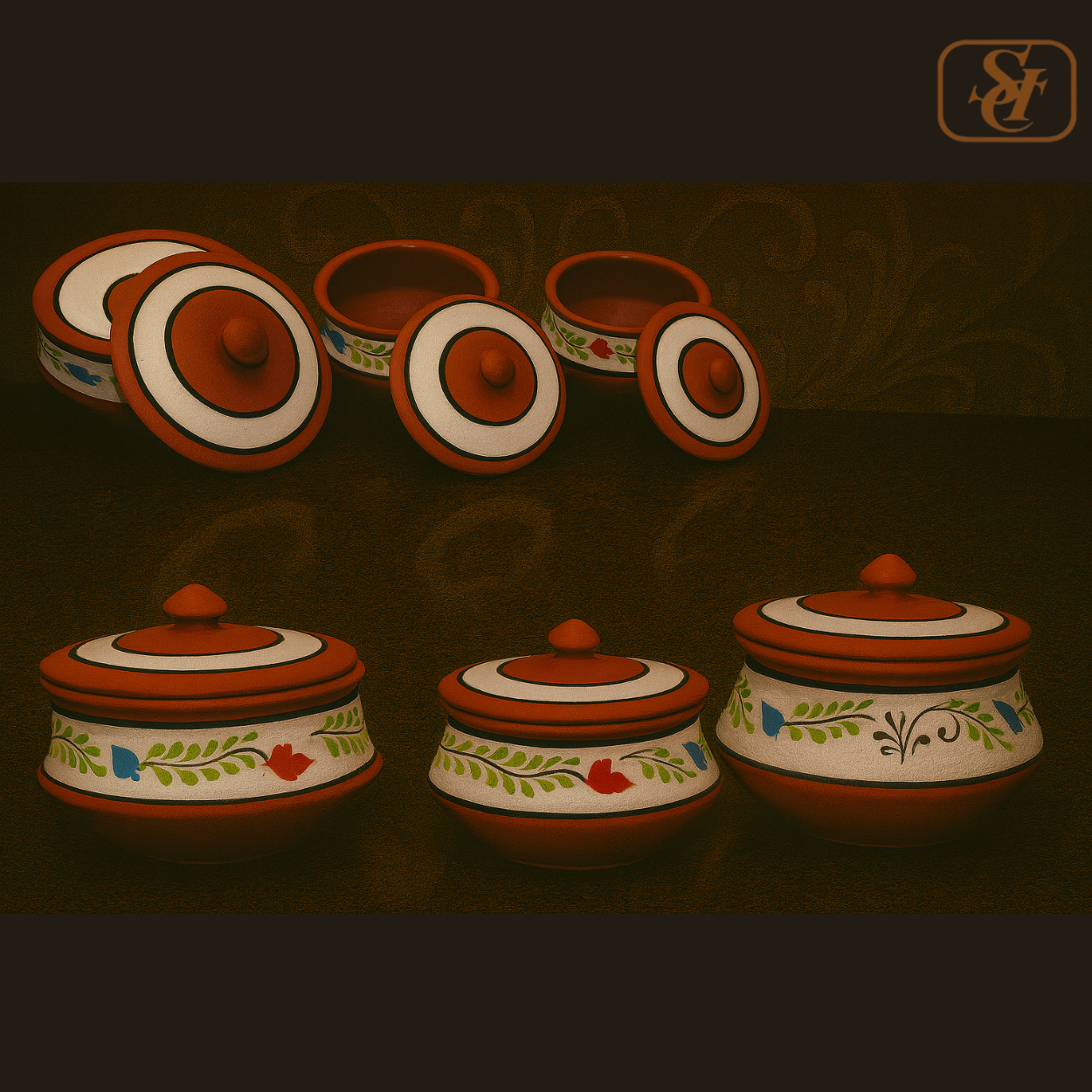 DHONGA SET WITH PAINTING