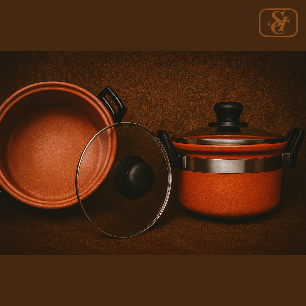 GLASS LID KADAYI MEDIUM