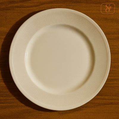 Simple Offwhite Plate