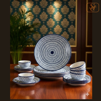 Elegant Printed Table Set