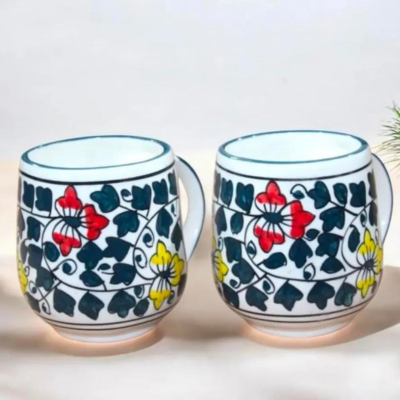 Multi Colored Chai Cup