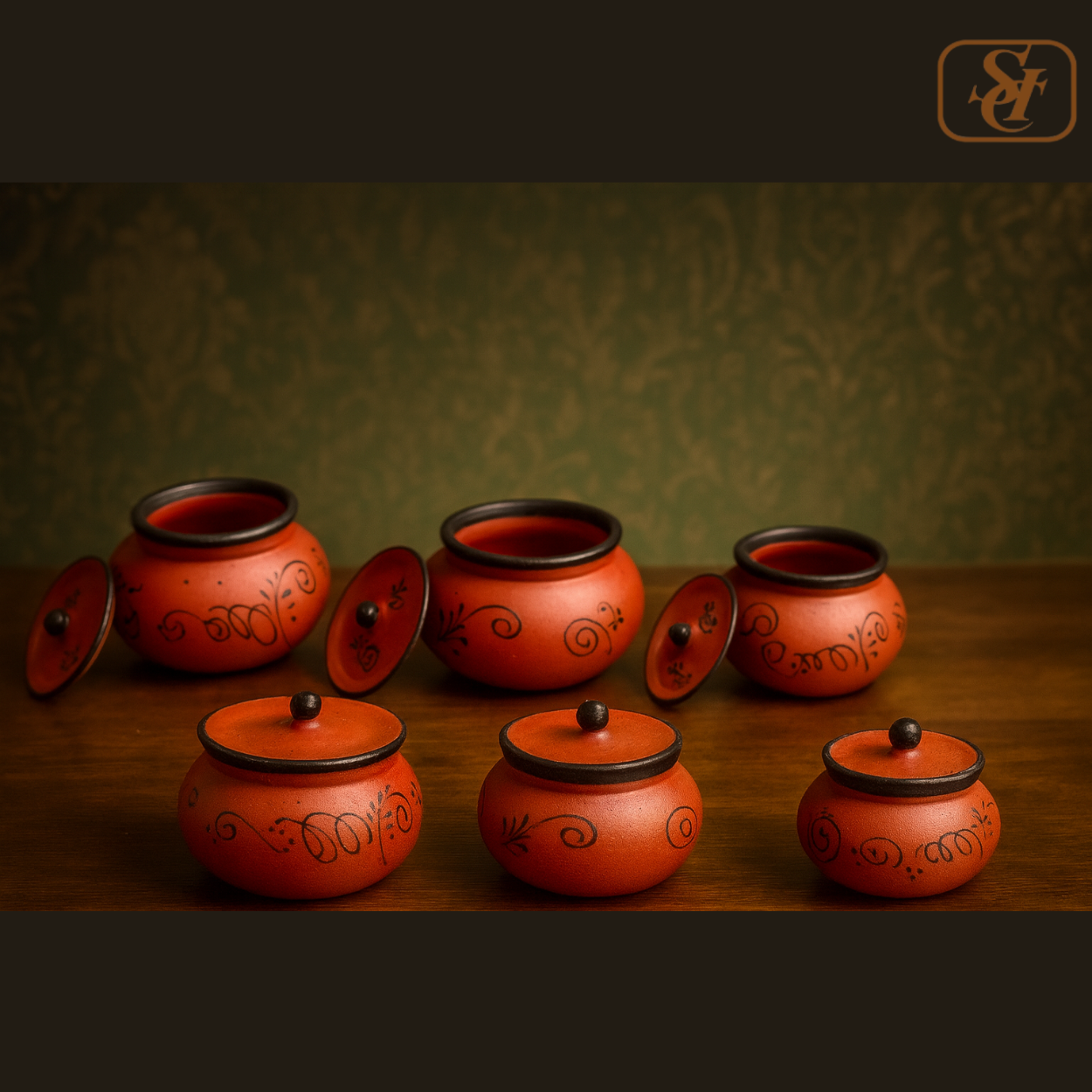 MATHANI SET WITH GLAZED