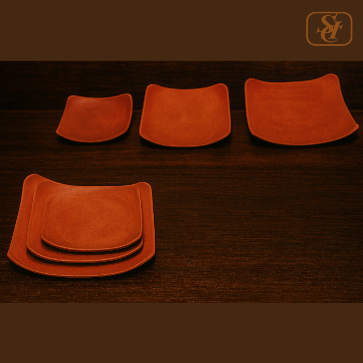 SQUARE BREAKFAST PLATE