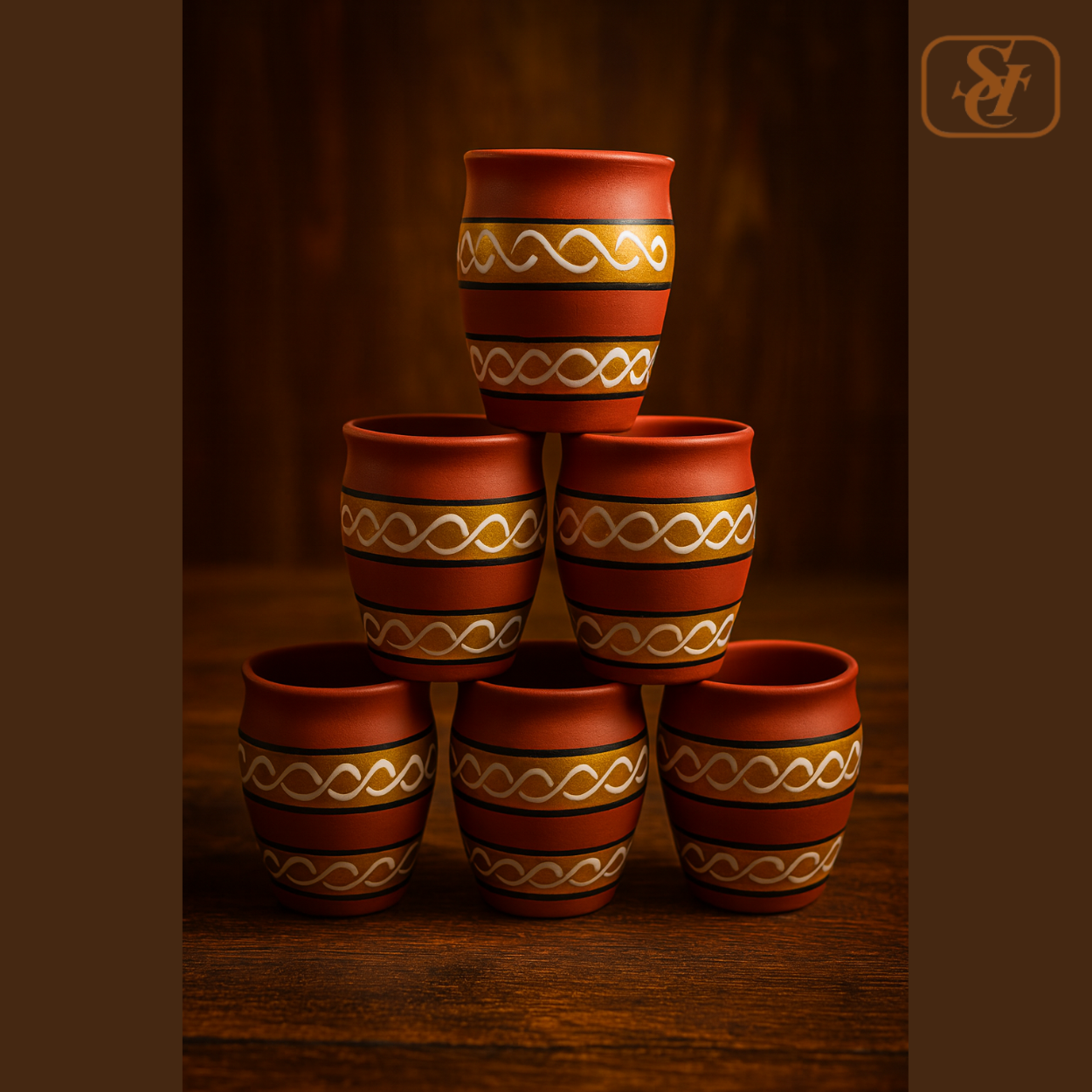 LARGE KULHADS HANDMADE SET