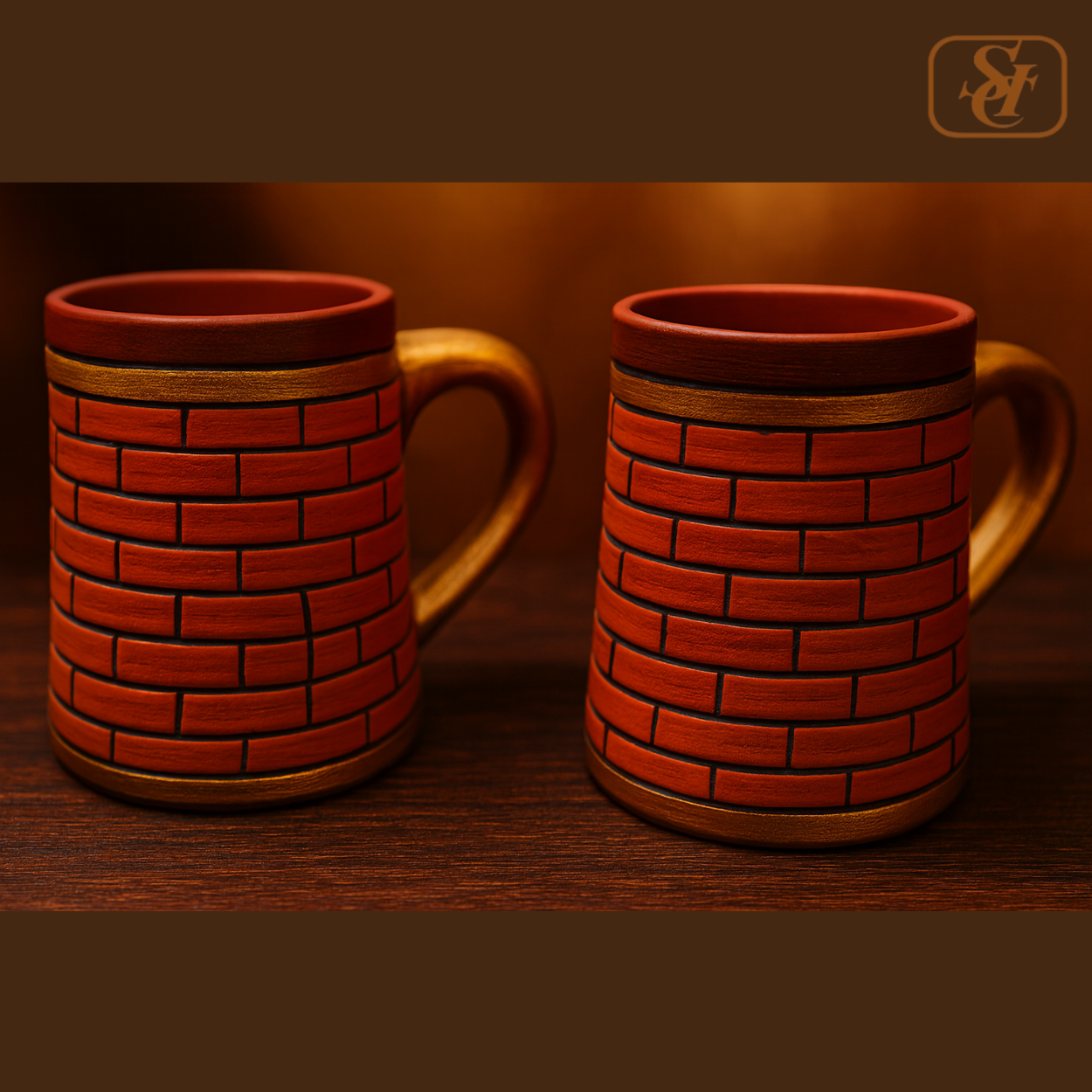 BRICKS MUG PAINTING
