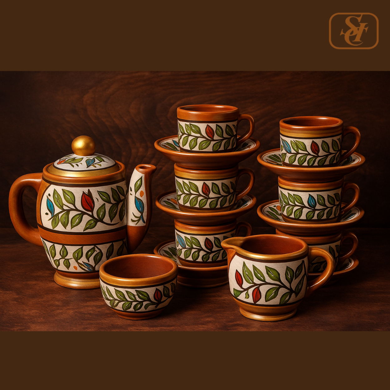 TEA SET PAINTING